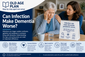 Can infection make dementia worse guide for Australian families by Old Age Plan