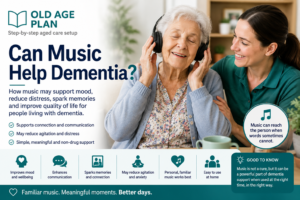 Can music help dementia guide for Australian families by Old Age Plan