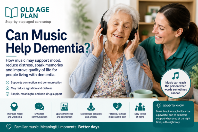Can music help dementia guide for Australian families by Old Age Plan