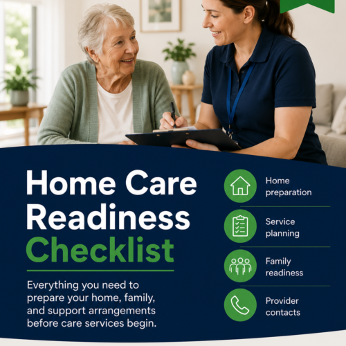 Home Care Readiness Checklist Cover – Old Age Plan aged care resource