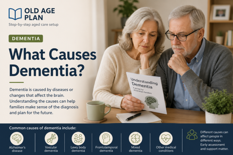 What causes dementia guide for Australian families by Old Age Plan