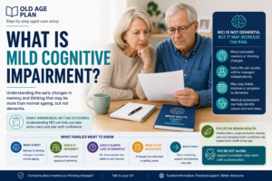What is mild cognitive impairment guide for Australian families by Old Age Plan