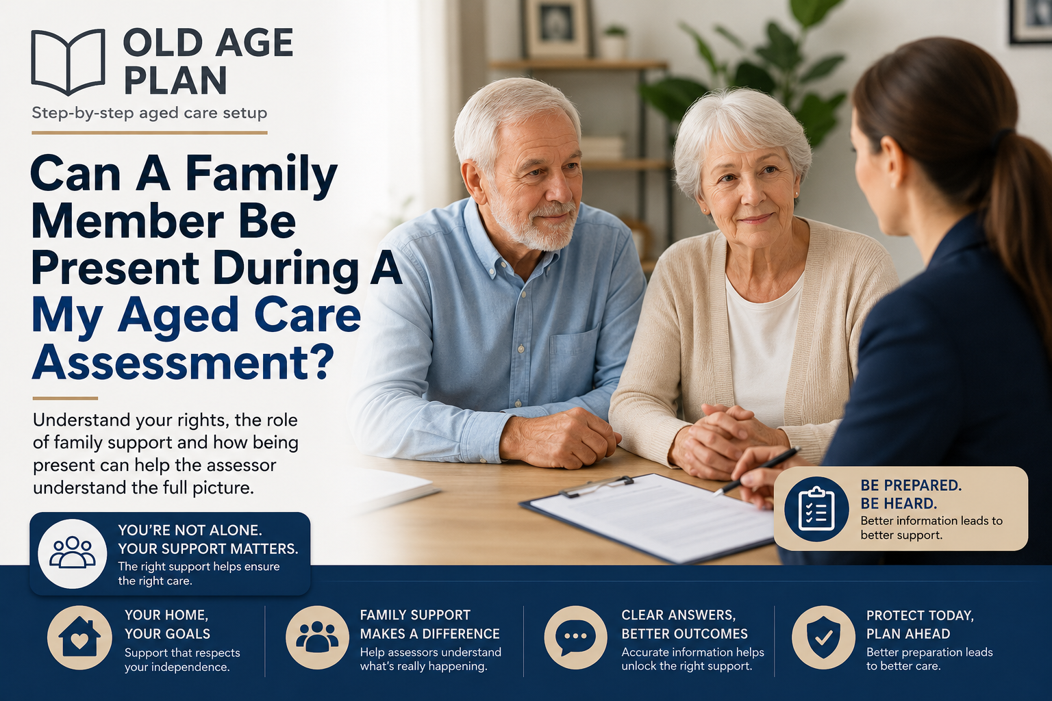 Can A Family Member Be Present During A My Aged Care Assessment