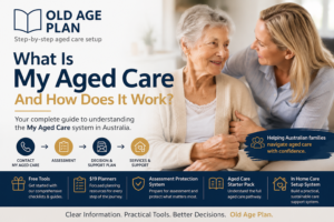 What is My Aged Care and how does it work in Australia explained by Old Age Plan
