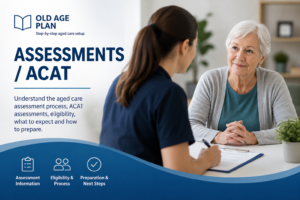 Old Age Plan Assessments / ACAT category cover