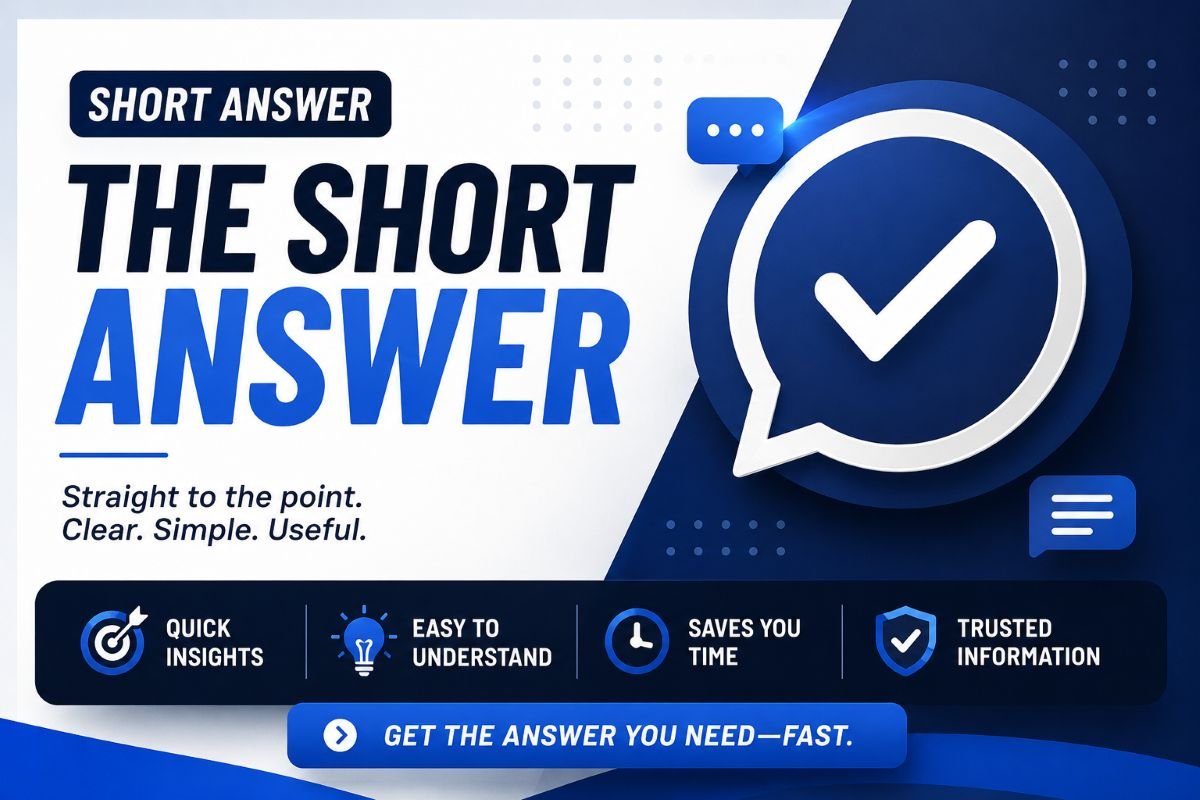 Short Answer banner showing quick aged care answers from Old Age Plan