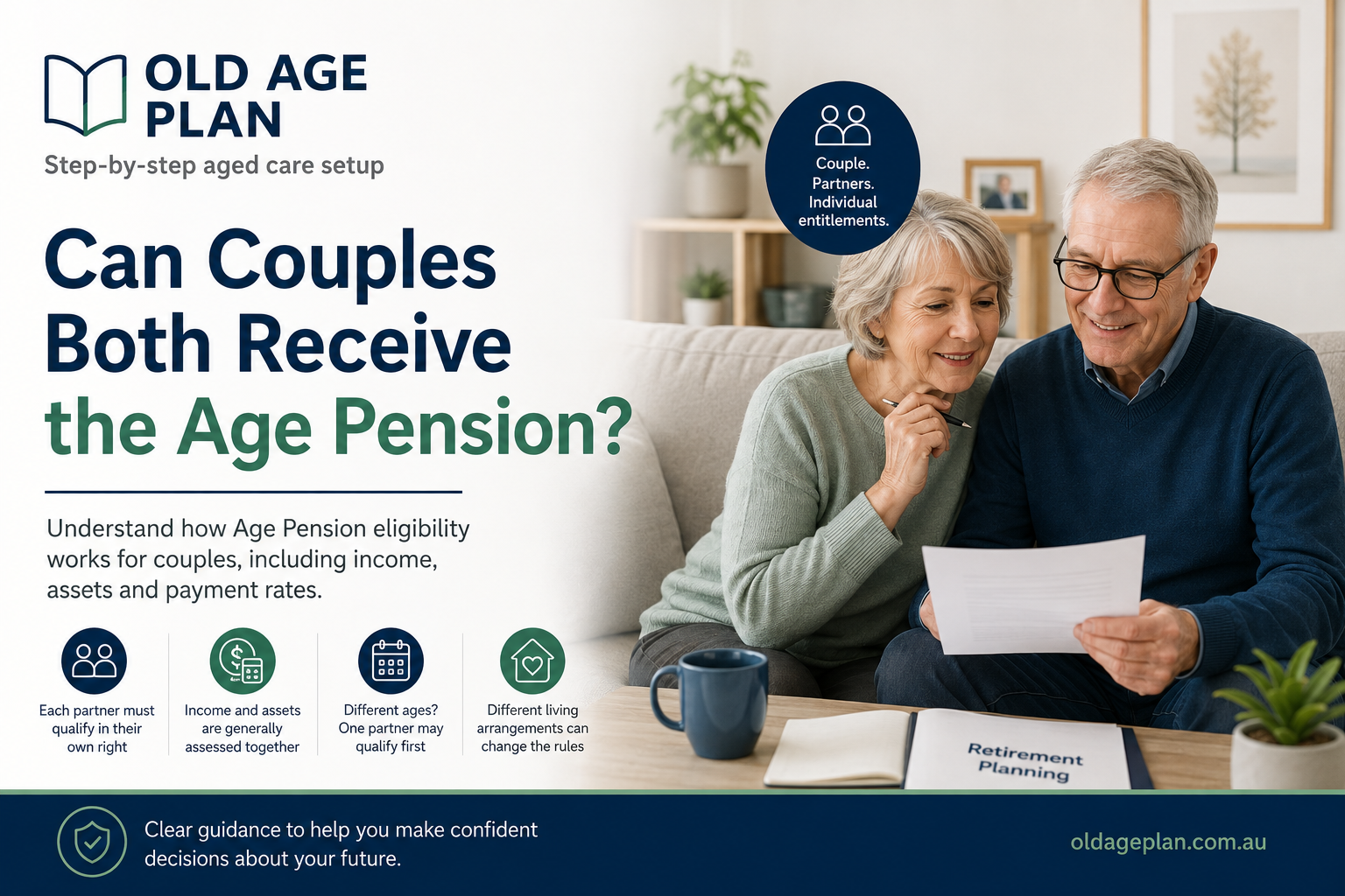 Can couples both receive the Age Pension in Australia